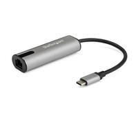 StarTech.com 2.5GbE USB C to Ethernet Adapter NBASE-T NIC - USB 3.0 Type C 2.5/1 Gigabit/100 Mbps Multi Speed Network/ USB 3.1 Laptop to RJ45/LAN Thunderbolt 3 Compatible/MacBook Pro Surface