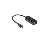 StarTech.com USB C to DisplayPort Adapter - 8K/5K/4K USB Type C to DP 1.4 Alt Mode Video Converter - HBR3/DSC/HDR - 8K 60Hz Thunderbolt 3 Compatible DisplayPort Monitor Display Adapter