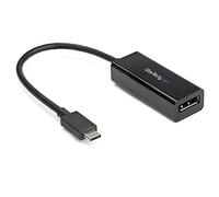 StarTech.com USB C to DisplayPort Adapter - 8K/5K/4K USB Type C to DP 1.4 Alt Mode Video Converter - HBR3/DSC/HDR - 8K 60Hz Thunderbolt 3 Compatible DisplayPort Monitor Display Adapter