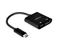 StarTech.com USB C to DisplayPort Adapter with Power Delivery - 8K 60Hz /4K 120Hz USB Type C to DP 1.4 Video Converter w/ 60W PD Pass-Through Charging - HBR3 - Thunderbolt 3 Compatible