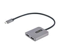StarTech.com USB-C to Dual HDMI MST HUB - Dual HDMI 4K 60Hz - USB Type C Multi M