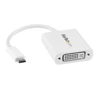StarTech.com USB-C to DVI Adapter - White
