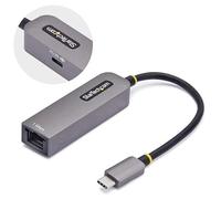 StarTech.com USB-C to Ethernet Adapter NIC 100W PD Pass-Through USB 3.0 Type-C 1Gbps Multi Speed Network Adapter Thunderbolt Compatible Windows & Mac