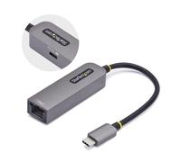 StarTech.com USB-C to Ethernet Adapter NIC 100W PD Pass-Through USB 3.0 Type-C 1Gbps Multi Speed Network Adapter Thunderbolt Compatible Windows & Mac