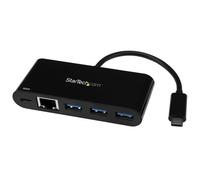 StarTech.com USB-C to Ethernet Adapter with 3-Port USB 3.0 Hub and Power Delivery. Connectivity technology: Wired Host interface: USB Interface: Ethernet. Maximum data transfer rate: 5000 Mbit/s. USB