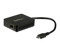 StarTech.com USB-C to Fiber Optic Converter - Open SFP