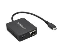 StarTech.com USB-C to Fiber Optic Converter - Open SFP