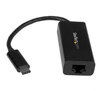 StarTech.com USB-C to Gigabit Ethernet Adapter - Black. Connectivity technology: Wired Host interface: USB Interface: Ethernet. Maximum data transfer rate: 5000 Mbit/s. USB powered. Product colour: Bl