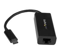 StarTech.com USB-C to Gigabit Ethernet Adapter - Black