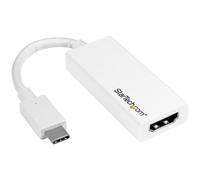 StarTech.com USB-C to HDMI Adapter with 4K 30Hz - White
