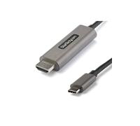 StarTech.com Usb-c To Hdmi Cable 4k 60hz With Hdr10 in Black StarTech.com Black