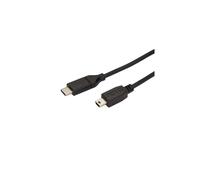 StarTech.com USB C to Mini USB Cable - 6 ft / 2m - M/M - USB 2.0 - Mini USB Cord