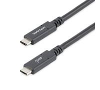 StarTech.com 6 ft (1.8 m) USB C to USB C Cable - 5A, 100W PD 3.0 - Certified Works With Chromebook - USB-IF Certified - M/M - USB 3.0 5Gbps - USB C Charging Cable - USB Type C Cable
