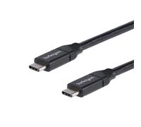 StarTech.com USB C to USB C Cable - 6 ft / 2m - w/ 5A Power Delivery - USB 2.0 -