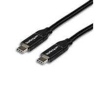 StarTech.com USB-C to USB-C Cable w/ 5A PD - M/M - 2 m (6 ft.) - USB 2.0 - USB-IF Certified