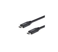 StarTech.com USB-C to USB-C Cable w/ 5A PD - M/M - 2 m (6 ft.) - USB 2.0 - USB-IF Certified