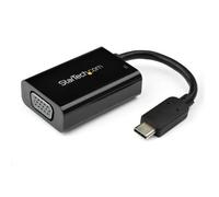 StarTech.com USB C to VGA Adapter with Power Delivery