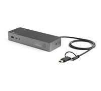 StarTech.com USB-C & USB-A Hybrid Docking Station - Dual 4K 60Hz, 100W Power Delivery, Thunderbolt Compatible