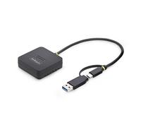 StarTech.com USB-C/USB-A to M.2 NVMe Dock Adapter, 10Gbps, Tool-Free External M.2 NVMe SSD Reader, B+M/M-Key