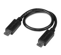StarTech.com USB OTG Cable - Micro USB to Micro USB - M/M - 8 in.