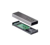 StarTech.com USB-C 10Gbps to M.2 NVMe or M.2 SATA SSD Enclosure - Tool-free External M.2 PCIe/SATA NGFF SSD Aluminum Case - USB Type-C&A Host Cables - Supports 2230/2242/2260/2280