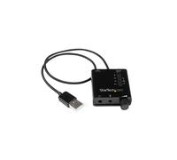 StarTech.com USB Stereo Audio Adapter External Sound Card with SPDIF Digital Audio and Stereo Mic