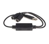 StarTech.com USB to PS/2 Adapter - Keyboard and Mouse