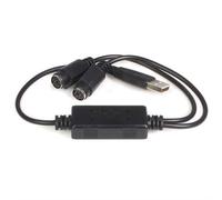 StarTech.com USB to PS/2 Adapter - Keyboard and Mouse
