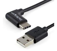 StarTech.com USB-A to USB-C Cable - Right-Angle - M/M - 1 m (3 ft.) - USB 2.0