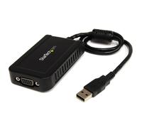 StarTech.com USB to VGA External Video Card Multi Monitor Adapter â€“ 1920x1200 - USB to VGA External Graphics Card