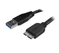 StarTech.com USB3AUB2MS Slim Micro USB 3.0 Cable - M/M - 2m (6ft)