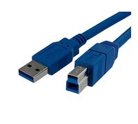 StarTech.com USB3SAB1M 1 m SuperSpeed USB 3.0 Cable A to B, M/M, USB 3.0 A to B Cable, 1x USB 3.0 A (M), 1x USB 3.0 B (M), 1 m