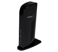 StarTech.com Dual Monitor USB 3.0 Docking Station with HDMI - DVI - 6 x USB Ports~Dual Monitor USB 3.0 Laptop Docking Station with HDMI & DVI/VGA, 6x USB-A Hub, GbE, Audio, Universal Type-A Dock - Windows/macOS/ChromeOS