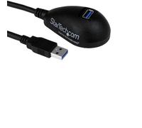 StarTech.com 5 ft Black Desktop SuperSpeed USB 3.0 Extension Cable - A to A M/F