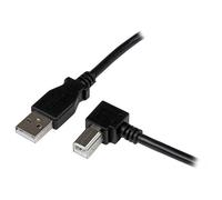 StarTech USB cable USBAB3MR 3m USB 2.0 A to Right-Angle B (M/M) Black