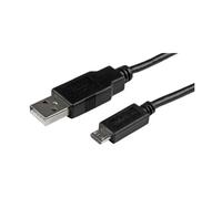 StarTech.com USBAUB50CMBK Short Micro-USB Cable - M/M - 0.5m