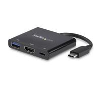 StarTech.com USB-C Multiport Adapter with HDMI - USB 3.0 Port - 60W PD - Black