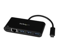 StarTech.com USB-C to Ethernet Adapter with 3-Port USB 3.0 Hub and Power Delivery
