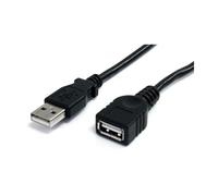 StarTech.com 10 ft Black USB 2.0 Extension Cable A to A - M/F