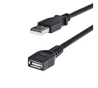 StarTech.com USBEXTAA6BK 6 Ft Black USB 2.0 Extension Cable - M/F