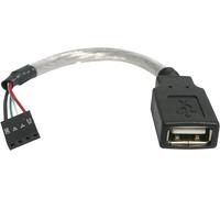 StarTech.com USBMBADAPT 6 Inch USB 2.0 A to USB 4 Pin to Motherboard Header Ada