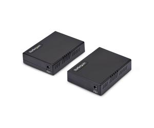 StarTech.com VDSL2 Ethernet Extender Kit over Single Pair Wire, Up to 0.6mi (1km) Long Range LAN Repeater over Phone Line/CAT5e/CAT6, Up to 300Mbps, Replacement for 110VDSLEXTEU - TAA
