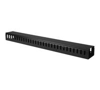 StarTech Vertical Cable Organizer CMVER20UF - 0U Finger Ducts, 3 ft (1m) with Cover