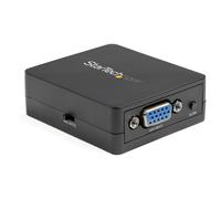 StarTech.com VGA to RCA and S-Video Converter - USB Power