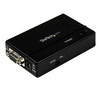 StarTech.com VGA2VID High Resolution VGA to Composite (RCA) or S-Video Converter, PC to TV Video Adapter, 1600 x 1200 RGB to TV
