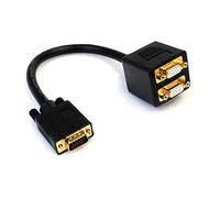 StarTech VGA Video Splitter Cable 1 ft – M to 2× VGA F