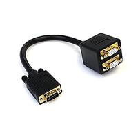 StarTech.com 1 ft VGA to 2x VGA Video Splitter Cable M/F