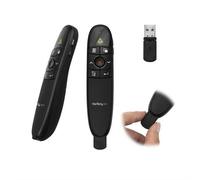 StarTech.com Wireless Presentation Remote with Red Laser Pointer - 90 ft. (27 m) - TAA