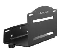 StarTech.com CPU Mount - Adjustable Computer Wall Mount Wall-mounted CPU holder Universal 10 kg Black Steel Vertical