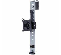 StarTech.com Cubicle Monitor Mount - Cubicle Wall Single Monitor Hanger - Up to 34" VESA Mount Display - Height Adjustable Ergonomic Office Cubicle Hanging Flat Panel Hook & Clamp Bracket